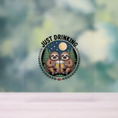 Sloth Hiking with Drink Team アクリルサイン (ニュートラル)