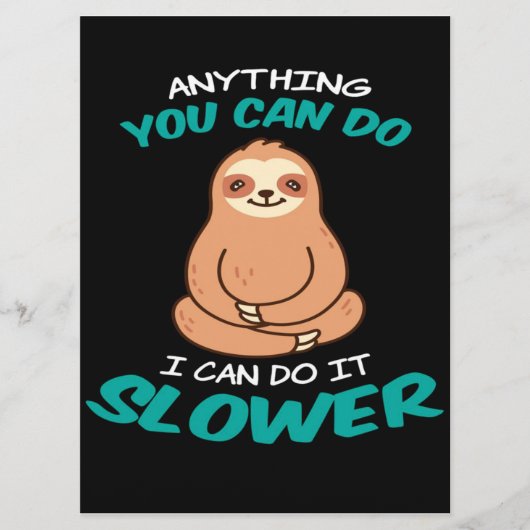 Sloth Lover  Cute Sloth Canvas メニュー (正面)