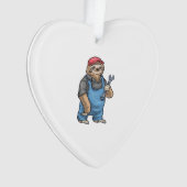 Sloth Mechanic Wrench Classic T-Shirt オーナメント (正面)