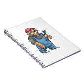 Sloth Mechanic Wrench Classic T-Shirt ノートブック (右側)