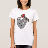 Sloth Mom & ベビーTシャツSloth Gift for Mom Sloth Tシャツ (正面)