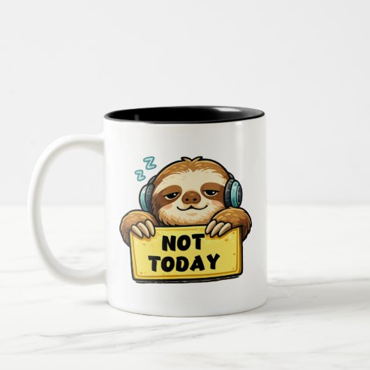Sloth mug ツートーンマグカップ (左)