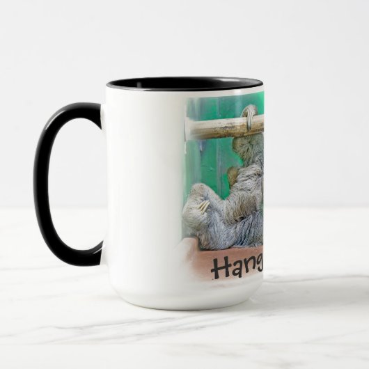 Sloth Mug - Hang In There! マグカップ (左)
