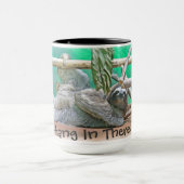 Sloth Mug - Hang In There! マグカップ (中央)