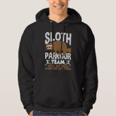 Sloth Parkour Team  Parkour パーカ (正面)