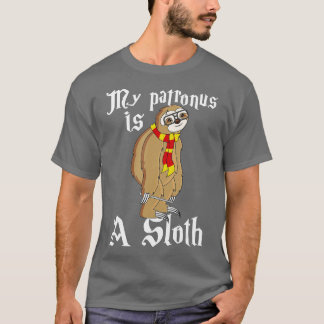 Sloth Pictures Patronus Charm Sloth Stuffed Animal Tシャツ
