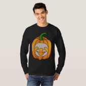 Sloth Pumpkin Halloween Sloth Themed Halloween Tシャツ (正面フル)