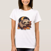 sloth pumpkin Halloween sticker style 2 Classic T- Tシャツ (正面)