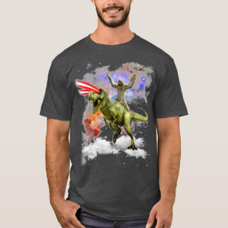 Sloth Riding TRex Dinosaur Tシャツ