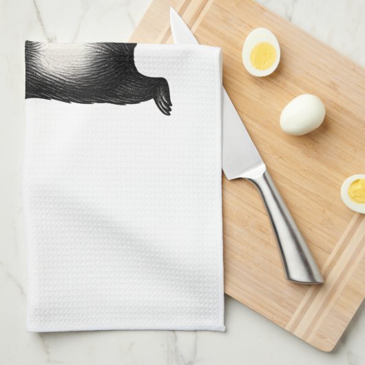 Sloth Rocking Dance キッチンタオル (四つ折り)