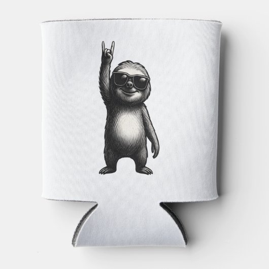 Sloth Rocking Dance 缶クーラー (正面)