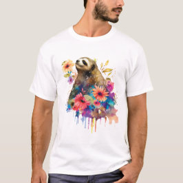 Sloth Slow Life Tシャツ