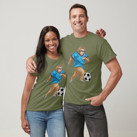 Sloth Soccer player Soccer Tシャツ (ユニセックス)