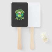 Sloth St Patricks Day Sloth Shenanigans Cute Anima ハンドファン (正面&裏面)