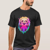 Sloth t featuring Kawaii Sloth Tシャツ (正面)