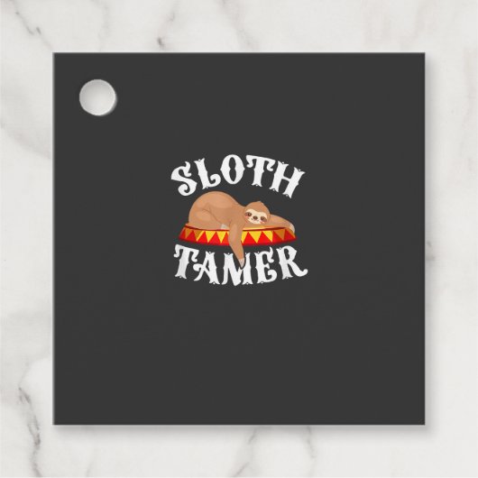 Sloth Tamer Circus Carnival Costume Lazy Sloths T- フェイバータグ (正面)