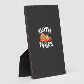 Sloth Tamer Circus Carnival Costume Lazy Sloths T- フォトプラーク (側面)