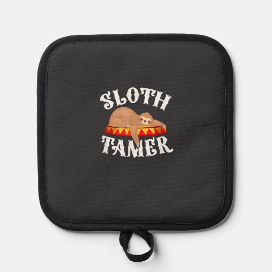 Sloth Tamer Circus Carnival Costume Lazy Sloths T- 鍋敷き (正面)
