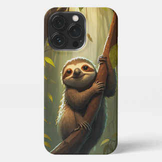 Sloth-tastic携帯電話のケースで落ち着いて iPhone 13 Proケース