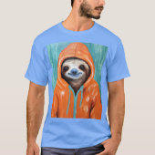 Sloth the rain tシャツ (正面)