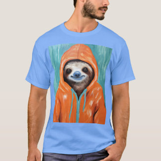 Sloth the rain tシャツ