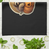 Sloth themed halloween Classic T-Shirt_1 キッチンタオル (折り畳み)