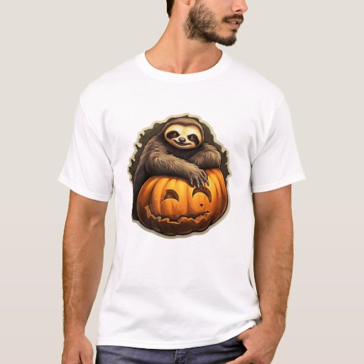 Sloth themed halloween Classic T-Shirt Tシャツ (正面)