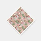 Sloth Tropical Dream スタンダードカクテルナプキン (角)