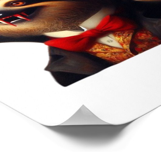 Sloth Vampire Classic T-Shirt ポスター (角)