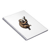 Sloth Vintage Engraving Graphic Tee (2) ノートブック (右側)