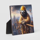 Sloth Working the High Steel フォトプラーク (正面)