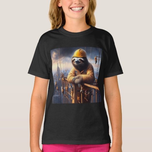 Sloth Working the High Steel Tシャツ (正面)