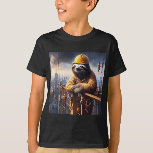 Sloth Working the High Steel Tシャツ (正面)