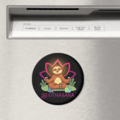 "Slothasana"ヨガ瞑想を行うスロース マグネット (インサイチュ (食洗機))