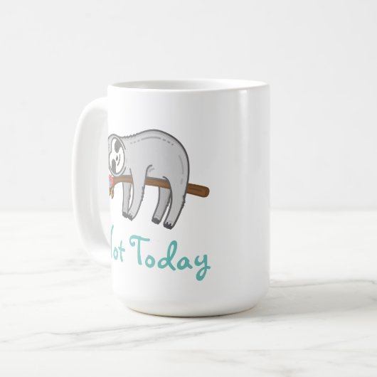 Slothin コーヒーマグカップ (正面左)