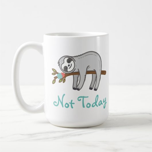 Slothin コーヒーマグカップ (左)