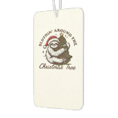 Slothin Around the Christmas Tree, Funny Christmas カーエアーフレッシュナー (左)