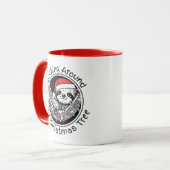 Slothing Around the Christmas Tree Mug マグカップ (正面左)