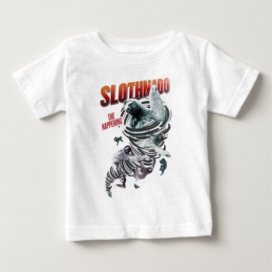 Slothnado: Nappening ベビーTシャツ (正面)