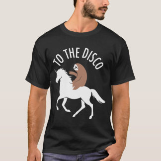 Slotho ディスコ ユニコーン レトロ ヴィンテージ tシャツ