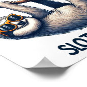 Slothsゴールデジタルダウンロード – DTFに最適 ポスター (角)