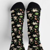 Sloths All-Over-Print Socks ソックス (上部)