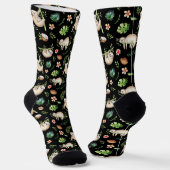 Sloths All-Over-Print Socks ソックス (傾斜あり)