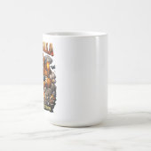 Slothzilla Too Lazy to Destroy,Funny Kaiju Monster コーヒーマグカップ (中央)