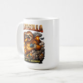 Slothzilla Too Lazy to Destroy,Funny Kaiju Monster コーヒーマグカップ (正面左)