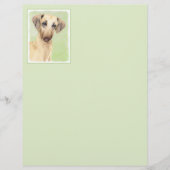 Sloughis Painting - Cute Original Dog Art (正面)
