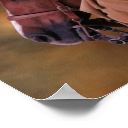 Slougi Hunter Lady Canvas Print ポスター (角)