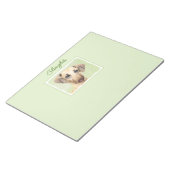 Slougis'絵画 - Cuteオリジナルドッグアートメモ帳 ノートパッド (アングル)