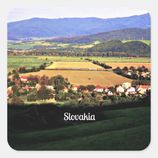 Slovakia スクエアシール (正面)