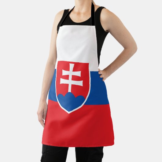 Slovakia Flag エプロン (インサイチュ)